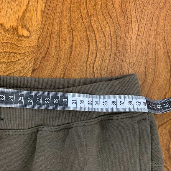 Lululemon Relaxed-fit French Terry Joggers Men’s Olive Green Size Medium Active - Picture 5 of 11